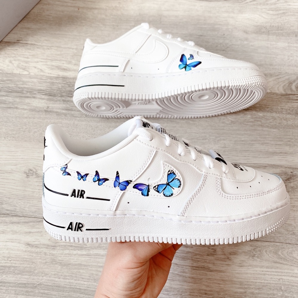 Nike air force 1 low custom butterfly 🦋 - Picture 3 of 7